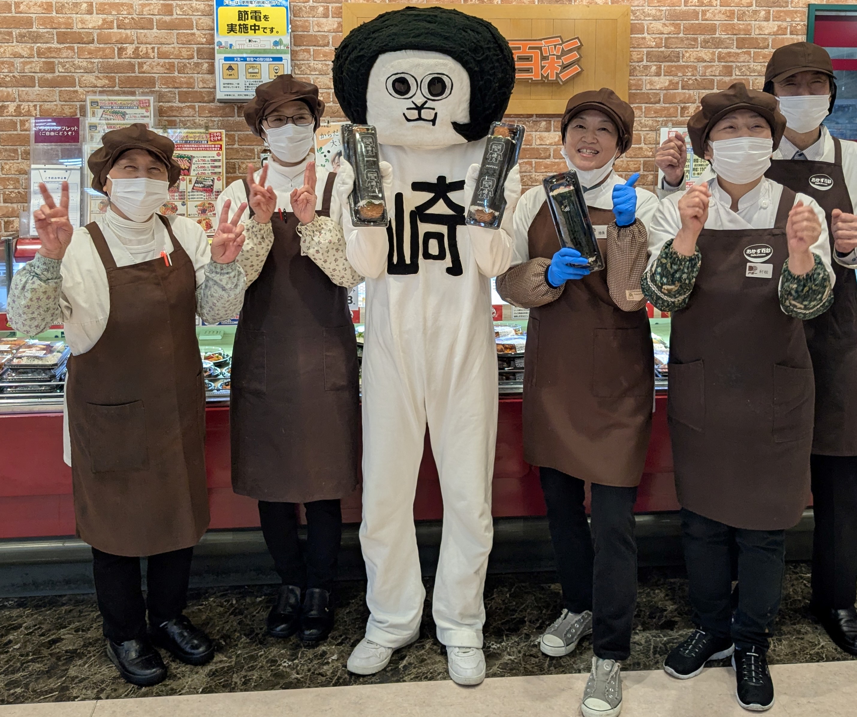 合格祈願オカザえもん海苔使用の「特大棒ヒレかつ恵方巻」のご予約承ります